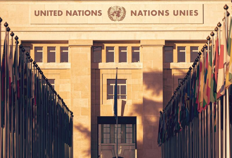 UN building - image by Jonathan Ansel Moy de Vitry